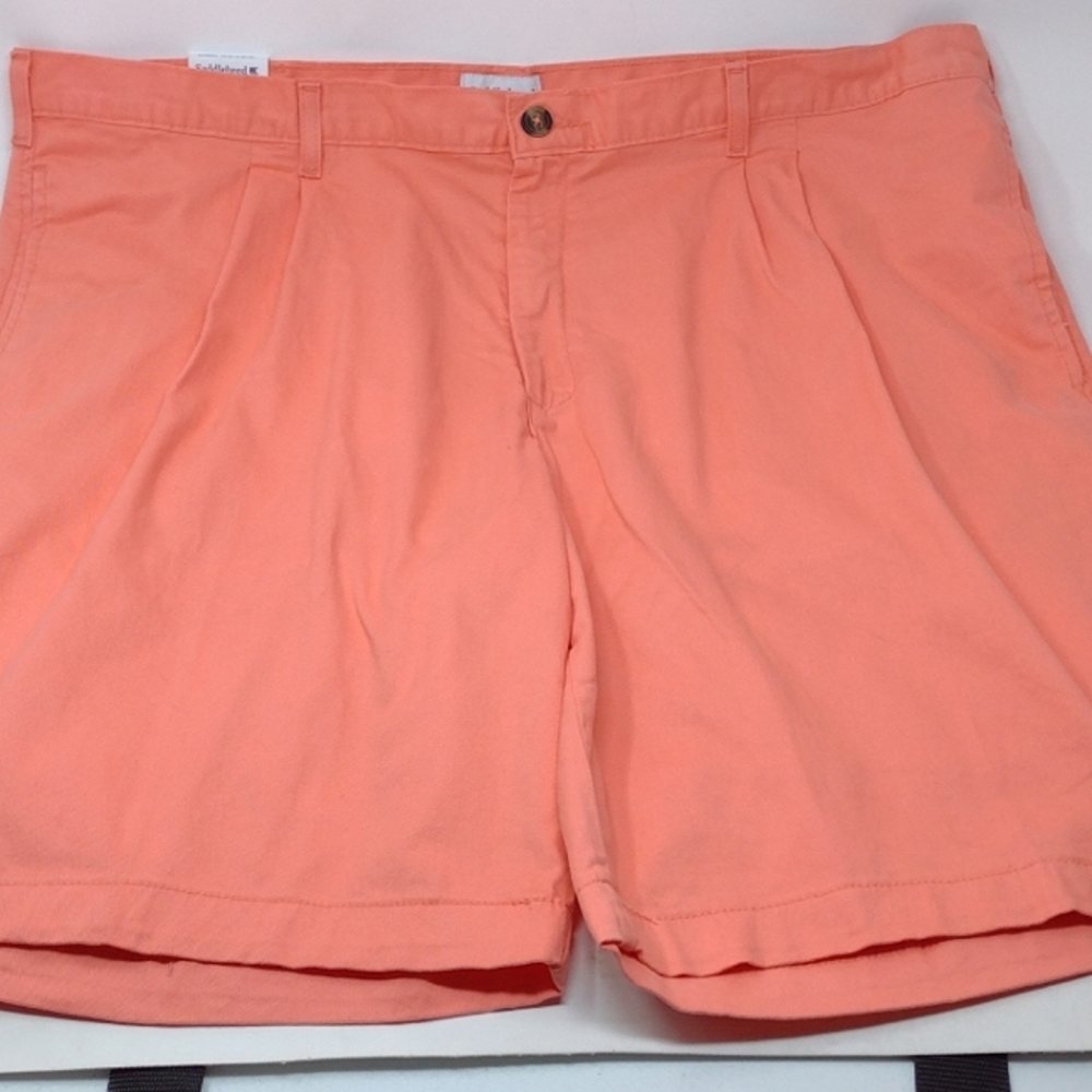 Saddlebred Big & Tall Mens Comfortflex Pleated Short